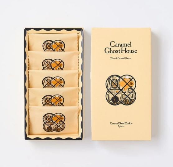 【預購】Caramel ghosthouse|橘子夾心|堅果|焦糖|夾心餅乾|禮盒推薦|日本伴手禮