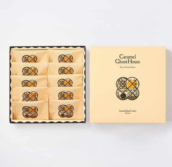 【預購】Caramel ghosthouse|橘子夾心|堅果|焦糖|夾心餅乾|禮盒推薦|日本伴手禮