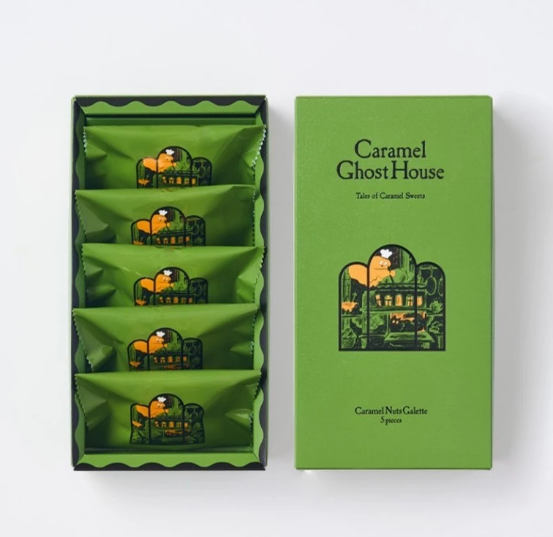 【預購】Caramel ghosthouse|橘子夾心|堅果|焦糖|夾心餅乾|禮盒推薦|日本伴手禮