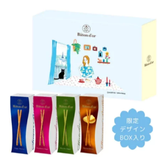 【預購】關西 Bâton d’or ┃高級版Pocky┃ 日本伴手禮┃ 餅乾┃ 零食┃ 禮盒 ┃有發票