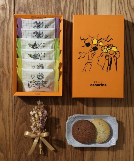 【預購】果実とバタ canarina | 漿果和黃油 | 費南雪 | 餅乾 | 禮盒 | 送禮 | 東京伴手禮 | 日本代購