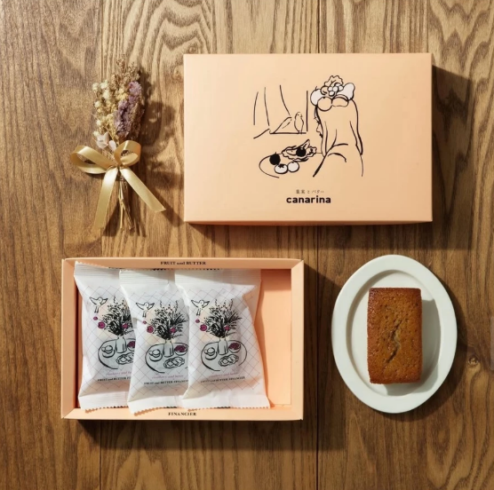 【預購】果実とバタ canarina | 漿果和黃油 | 費南雪 | 餅乾 | 禮盒 | 送禮 | 東京伴手禮 | 日本代購