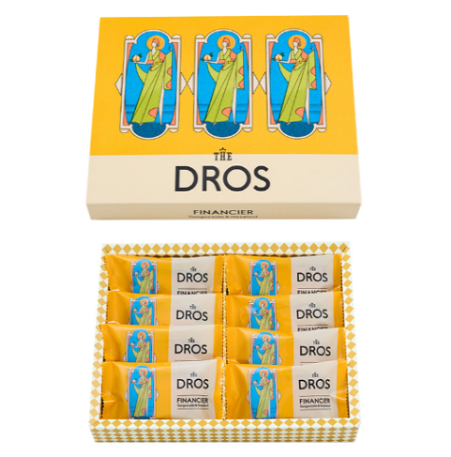 【預購】THE DROS|費南雪|期間限定|檸檬蛋糕|夾心餅乾|藍紋起司榛果費南雪|起司檸檬費南雪|曲奇餅乾|限定禮盒|禮盒推薦|日本伴手禮