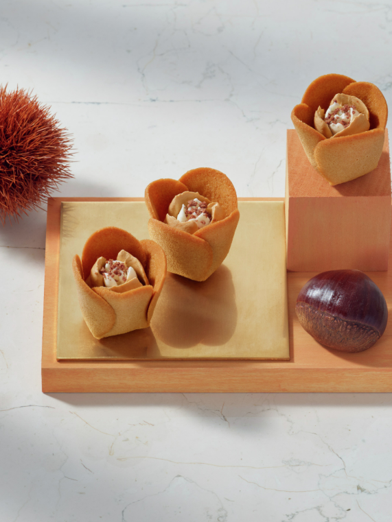 【預購】TULIP ROSE┃季節限定┃栗子蒙布朗┃花朵甜點┃牛奶奶油┃巧克力┃東京伴手禮┃熱門伴手禮