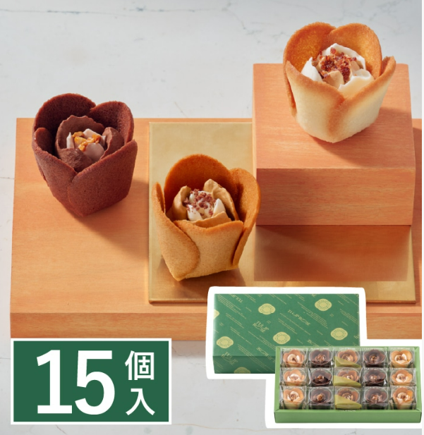【預購】TULIP ROSE┃季節限定┃栗子蒙布朗┃花朵甜點┃牛奶奶油┃巧克力┃東京伴手禮┃熱門伴手禮