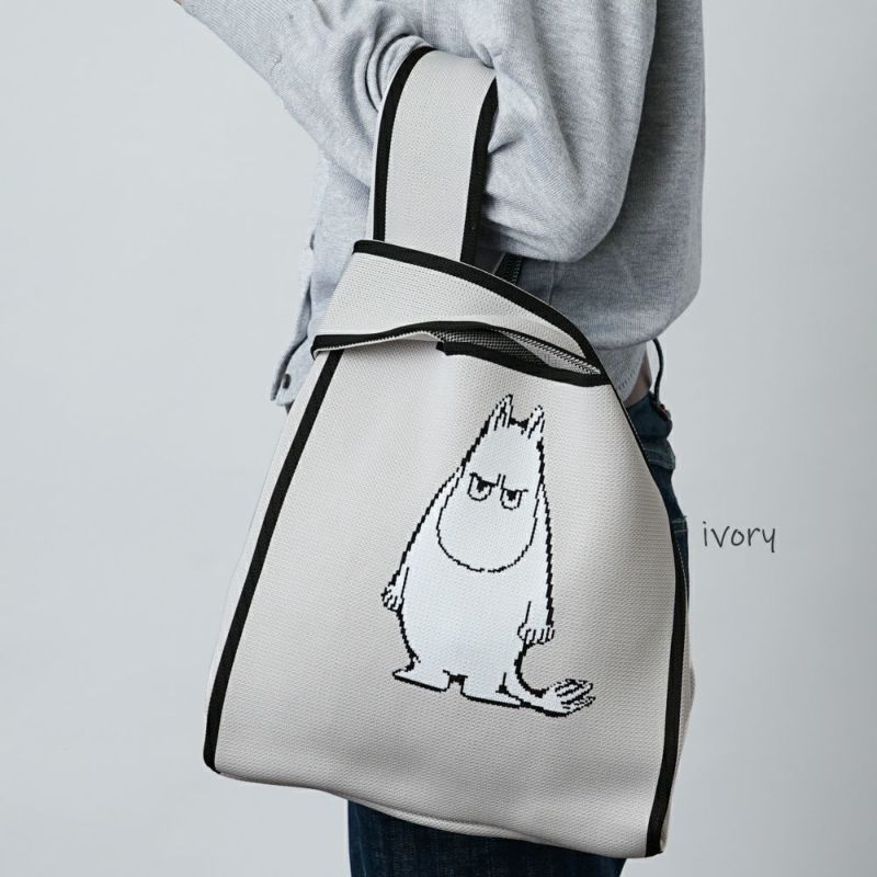 Moomin 魯魯咪 Marche包 針織手提袋