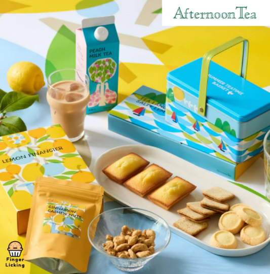 【預購】Afternoon Tea｜茶飲茶包｜點心｜檸檬起司蛋糕｜餅乾｜萊姆｜日本伴手禮｜東京伴手禮