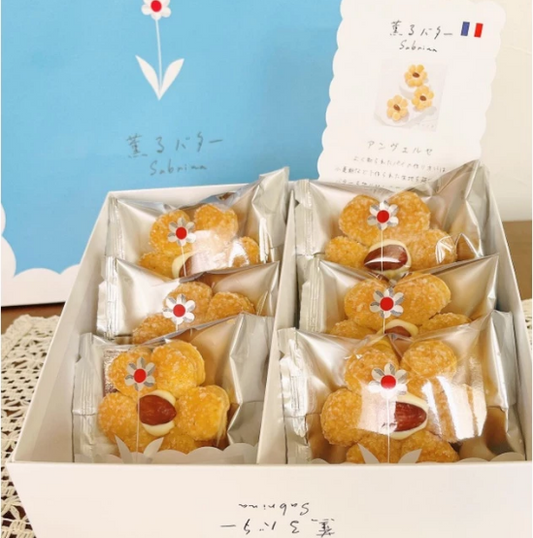 【預購】東京 薫るバターSabrina花朵千層酥┃蝴蝶酥┃法式奶油餅┃奶油巧克力脆片┃綜合鐵盒 ┃禮盒┃日本伴手禮