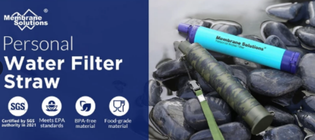 【現貨速發🔥】M.Solution 生命吸管  緊急避難包 購自美國亞馬遜｜濾水器 戶外露營 探險 防災 求生必備